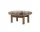 Ottoman Brasilia, Sheepskin sahara/walnut