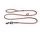 Nastavitelné vodítko Dogs Leash Braided, pink/black