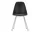 Židle Eames DSX, chrome/deep black