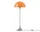 Stojací lampa Panthella 500, original opal orange