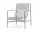 Křeslo Palissade Lounge Chair High, sky grey