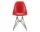 Židle Eames Fiberglass DSR, red