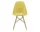 Židle Eames Fiberglass DSW, ochre light/ash