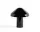 Přenosná lampa Pao Ø23, soft black