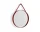 Zrcadlo Strap Mirror 50cm, red