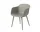 Židle Fiber Armchair Wood Base, grey