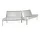 Lavička Palissade Park Dining Bench Out/Out set of 2, sky grey