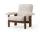 Křeslo Brasilia Lounge Chair, Moss 0011/walnut