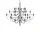Lustr 2097/30 Frosted Bulbs, chrome