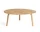 Stolek Bella Coffee Table Ø80x32, lacquered oak