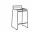 Barová stolička Hee Bar Stool, low black