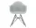 Židle Eames DAR, light grey