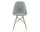 Židle Eames Fiberglass DSW, sea foam green/ash