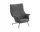 Křeslo Doze Lounge Chair, ocean 80 / anthracite black