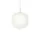 Závěsné svítidlo Rime Ø25, opal/white