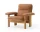Křeslo Brasilia Lounge Chair, Dunes camel/natural oak