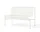 Zahradní lavice Palissade Dining Bench bez područek, cream white