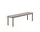 Lavice Linear Steel Bench 170 cm, taupe