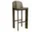 Barová židle Chisel 35 H75, green umber lacquered beech