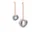 Vánoční baňky Orrith Ornaments set 2ks, silver