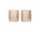 Sklenice na vodu Ripple Tumbler set 2 ks, blush