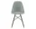 Židle Eames Fiberglass DSW, sea foam green/dark maple