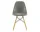 Židle Eames Fiberglass DSW, raw umber/golden maple