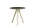 Stolek Copenhague CPH 20 Ø50, oak/green linoleum
