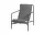Textilní podsedák Palissade Lounge Chair High quilted cushion, anthracite
