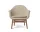 Křeslo Harbour Lounge Chair, walnut/Bouclé 02