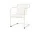 Židle Palissade Cantilever Dining Armchair, cream white