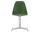 Židle Eames DSL, forest / polished aluminum