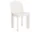 Židle Chisel 65, cream white lacquered beech