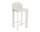 Barová židle Chisel 35 H65, cream white lacquered beech / Mode 11