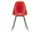 Židle Eames Fiberglass DSX, red