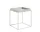 Stolek Tray Table 40x40, warm grey