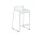 Barová stolička Hee Bar Stool Low, hot galvanised