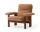Křeslo Brasilia Lounge Chair, Dunes camel/walnut