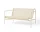 Lavička Palissade Cord Lounge Sofa, cream white