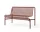 Zahradní lavice Palissade Dining Bench bez područek, iron red
