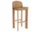 Barová židle Chisel 35 H75, lacquered oak / Grano cognac