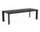 Stůl Chisel 30 Rectangular 250x95 cm, black lacquered oak