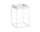Stolek Tray Table 30x30 High, white
