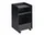Stolek Folded Trolley Low Open, black