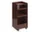 Stolek Folded Trolley Tall Open, dark red