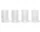Sklenice Ripple Verrines set 4ks, clear