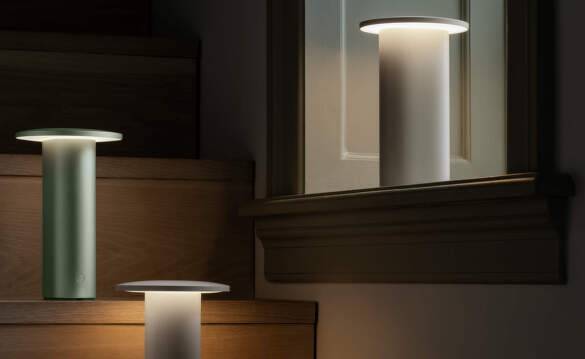 Přenosné lampy Solae od Fritz Hansen