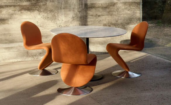 Židle System 1-2-3 od Verpan