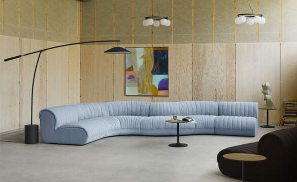 Modulové sedací soupravy Coltre od Muuto