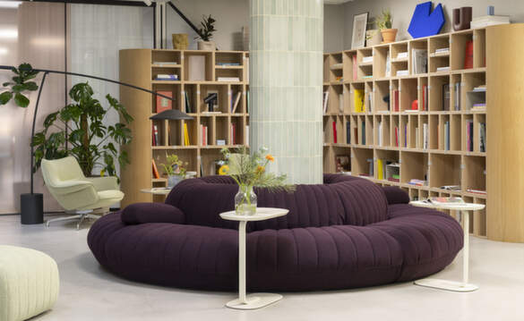 Modulové sedací soupravy Coltre od Muuto